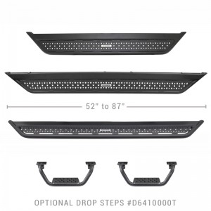 Ford Bronco Steps - OE Xtreme - 6in - Go Rhino