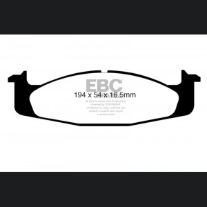 Ford Bronco Yellowstuff Brake Pad Sets - EBC