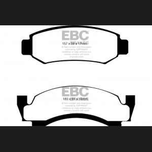 Ford Bronco Greenstuff Brake Pad Sets - EBC