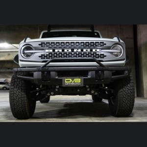 Ford Bronco License Plate Relocation - DV8 Offroad