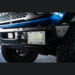 Ford Bronco License Plate Relocation - DV8 Offroad