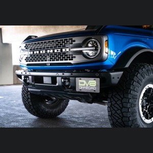 Ford Bronco License Plate Relocation - DV8 Offroad