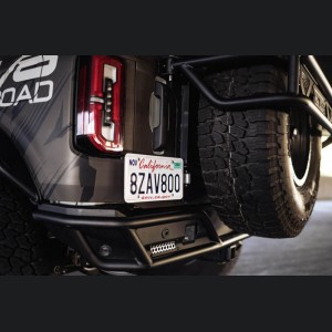 Ford Bronco License Plate Relocation - DV8 Offroad