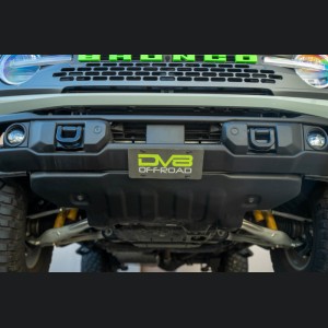 Ford Bronco Slanted License Plate Mount - DV8 Offroad