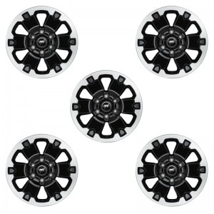 Ford Bronco Custom Wheels - 18" Genuine Ford Racing - Black / Machined