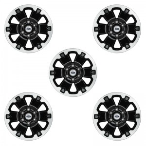 Ford Bronco Custom Wheels - 18" Genuine Ford Racing - Black / Machined