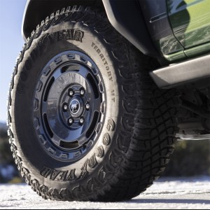 Ford Bronco Custom Wheels - 17" Genuine Everglades - Carbonized Gray