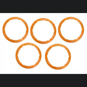 Ford Bronco Bead Lock Rings - Ford Racing - Orange - Set of 5