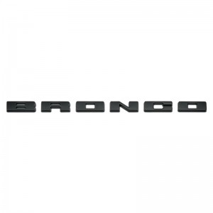 Ford Bronco Badges - Ford Racing