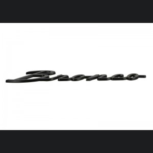 Ford Bronco Custom Emblems (2) - "Bronco" Classic Script - Matte Black Finish - Genuine Ford