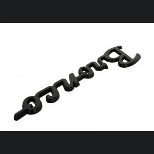 Ford Bronco Custom Emblems (2) - "Bronco" Classic Script - Matte Black Finish - Genuine Ford