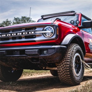 Ford Bronco Fog Lights - Factory Upgrade - Non-Modular Bumper - Ford Racing by Rigid