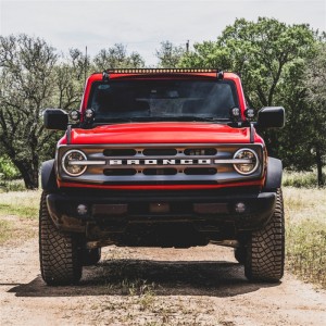 Ford Bronco Fog Lights - Factory Upgrade - Non-Modular Bumper - Ford Racing by Rigid