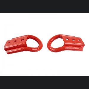 Ford Bronco Tow Hooks - Genuine Ford Performance - Rear - Red