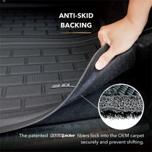 Ford Bronco Cargo Liner - Black - 3D MAXpider