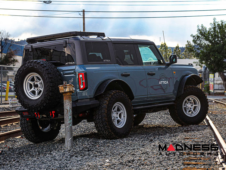 Ford Bronco Fender Flares - 4 Door - Frontier - Rear - Attica 4x4