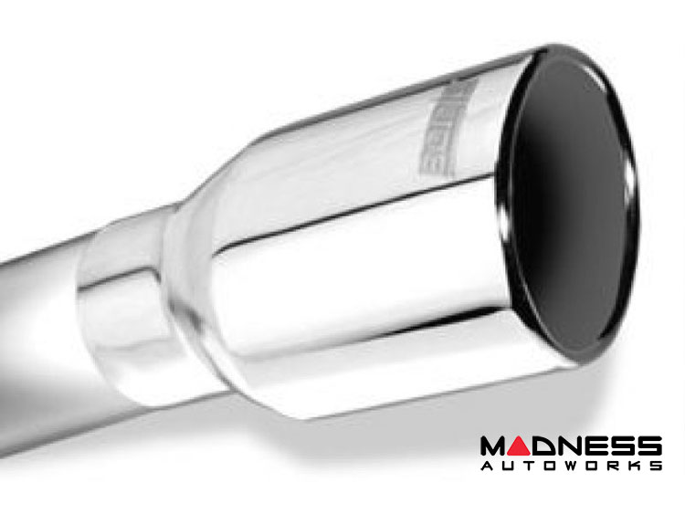 Ford Bronco Performance Exhaust - Axle Back - Dual Exit - Borla - Black - Polished Tips - 2.7L