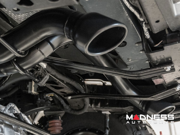 Ford Bronco Performance Exhaust - Cat Back - Dual Exit - BORLA - ATAK - Black Tips - 3.0L Raptor