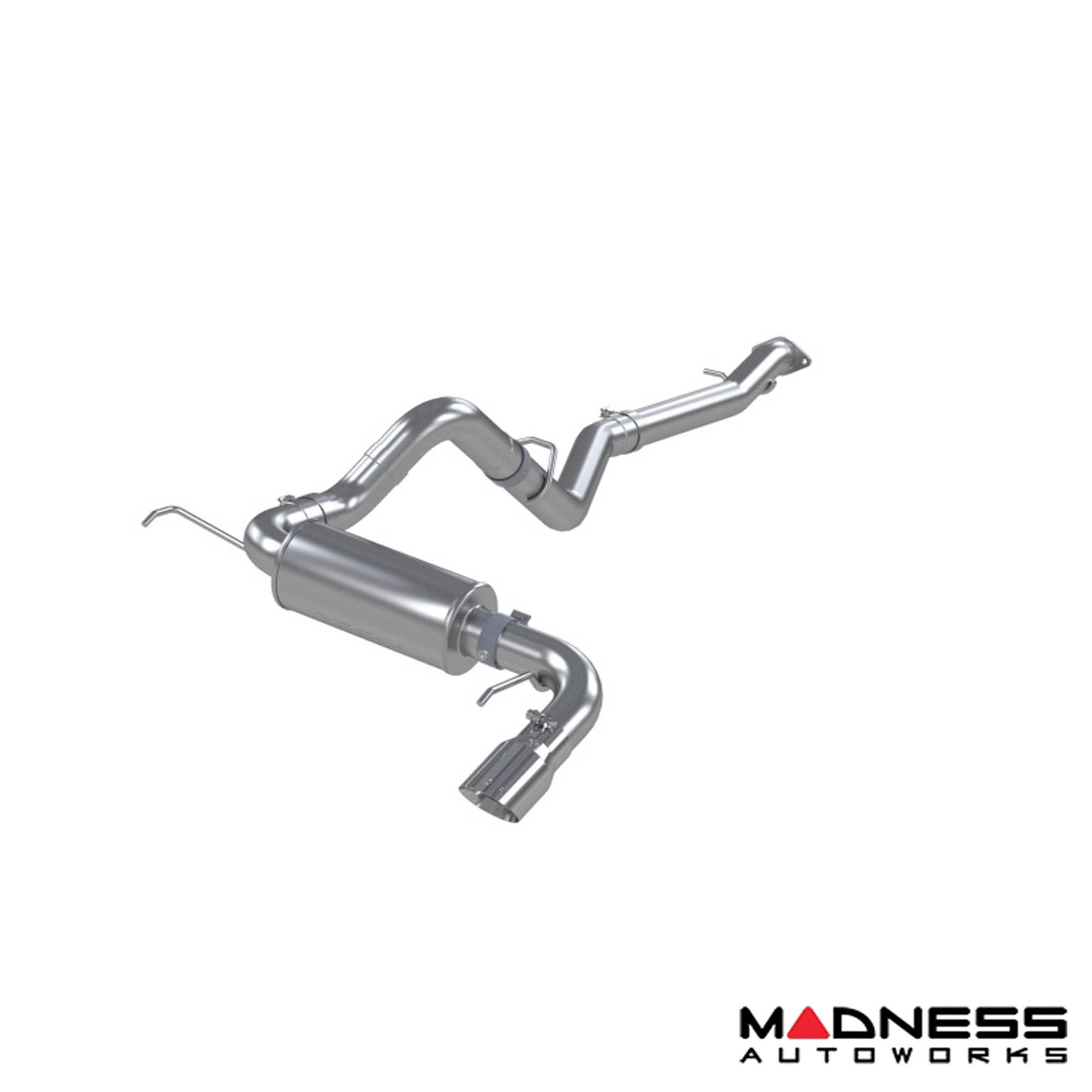 Ford Bronco Performance Exhaust System - Cat Back - High Clearance - MBRP - 3" 
