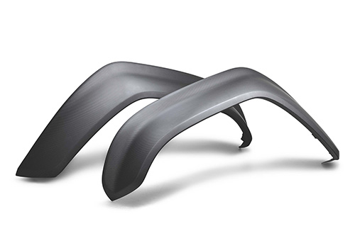 Ford Bronco Fender Flare Set - Front/Rear/Door - Ford Racing - Carbon Fiber - Matte - `22-`24