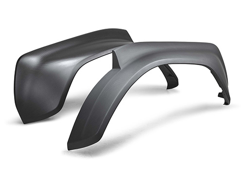 Ford Bronco Fender Flare Set - Front/Rear/Door - Ford Racing - Carbon Fiber - Matte - `22-`24
