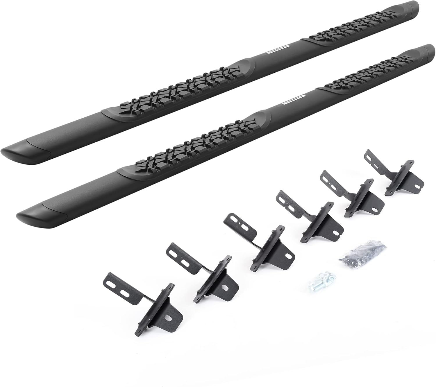 Ford Bronco Side Steps - Side - Go Rhino - Vertex V3 - Black - `21-`24