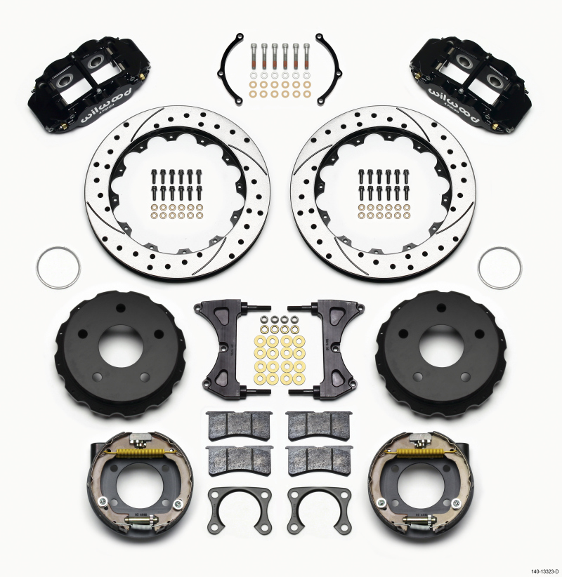 Ford Bronco Superlite Brake Kit - Drilled - Wilwood