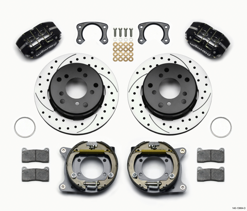 Ford Bronco Dynapro Brake Kit - Drilled - Wilwood