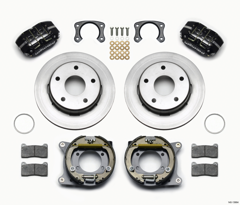 Ford Bronco Dynapro Brake Kit - Black - Wilwood