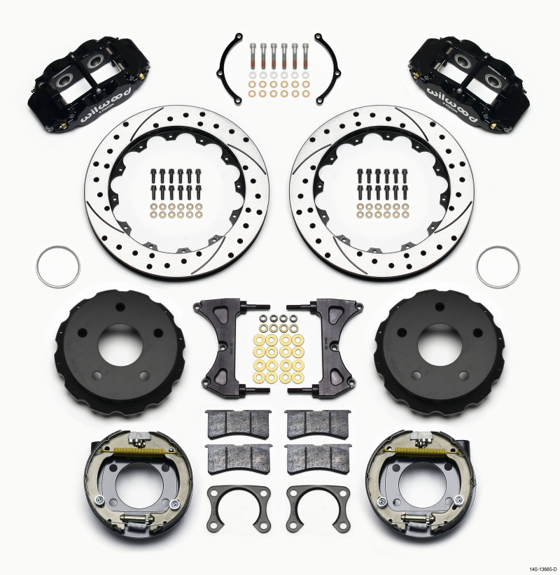 Ford Bronco Superlite Brake Kit - Drilled - Wilwood