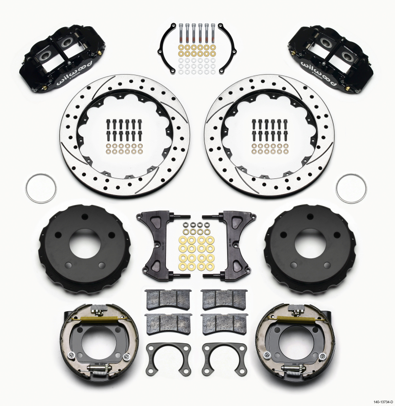 Ford Bronco Superlite Brake Kit- Drilled - Wilwood