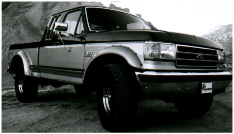 Ford Bronco Cutout Style Flares - Bushwacker