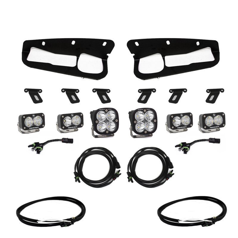 Ford Bronco Fog Light Pocket Kit - Baja Designs