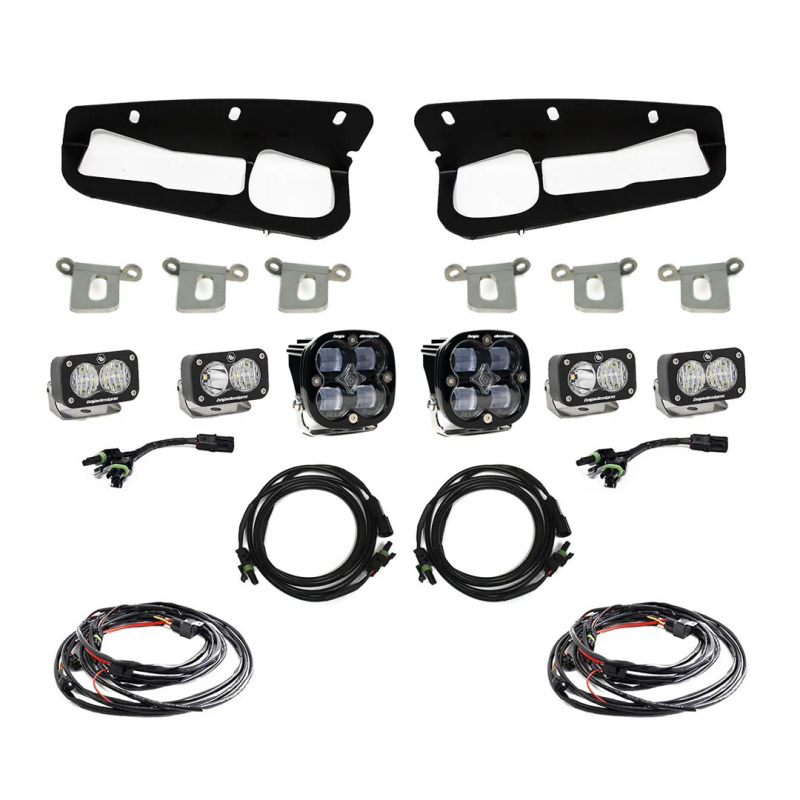 Ford Bronco Fog Light Pocket Kit - Baja Designs