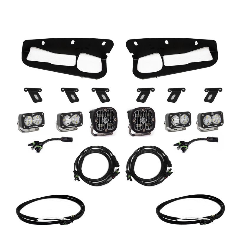 Ford Bronco Designs Fog Light Pocket Kit - Baja Designs