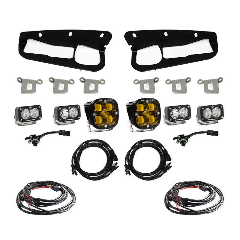 Ford Bronco Fog Light Pocket Kit - Baja Designs