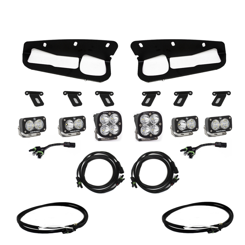 Ford Bronco Fog Light Pocket Kit - Baja Designs