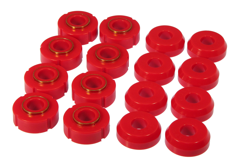 Ford Bronco Body/Subframe Bush - Red - Prothane