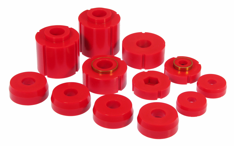 Ford Bronco Body/Subframe Bush - Red - Prothane