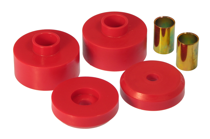 Ford Bronco Transmission Mounts - Red - Prothane