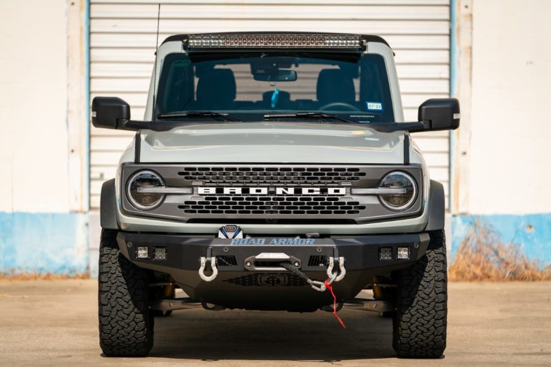 Ford Bronco Stealth Front Bumpers - Road Armor