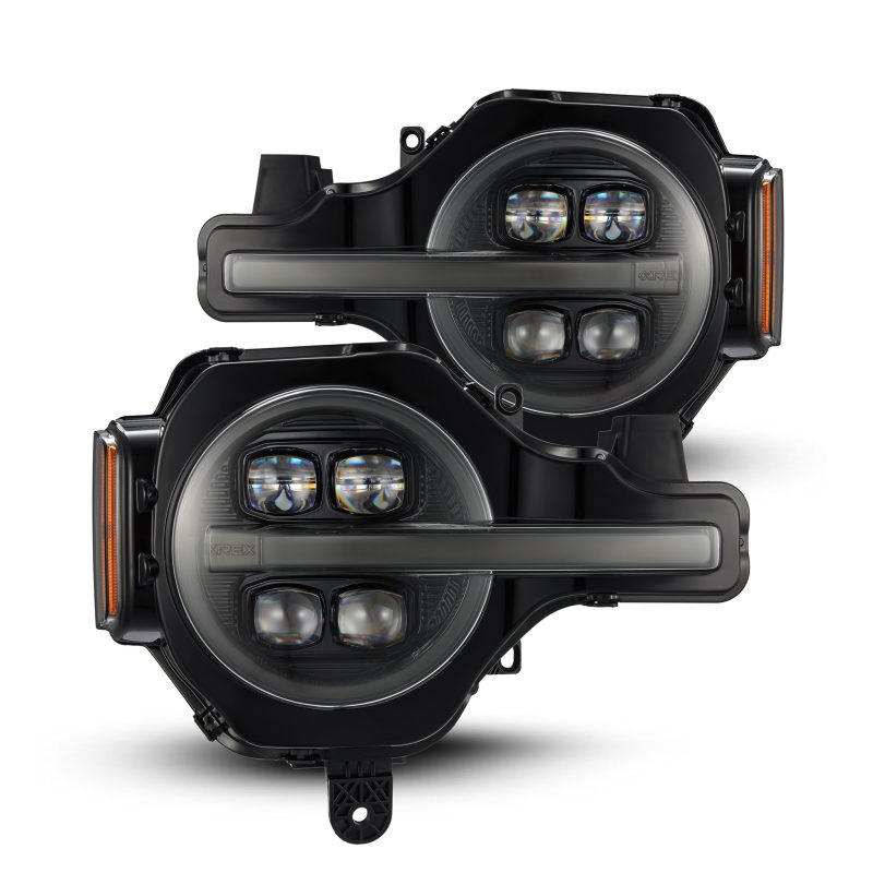 Ford Bronco NOVA - LED Projector Headlights W.Active Light/Se Signal/DRL - AlphaRex