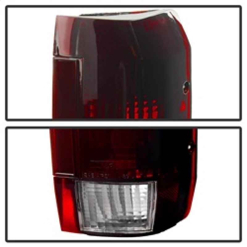 Ford Bronco Classic Tail Lights - SPYDER - OE Style - Red Smoked - `92-`96