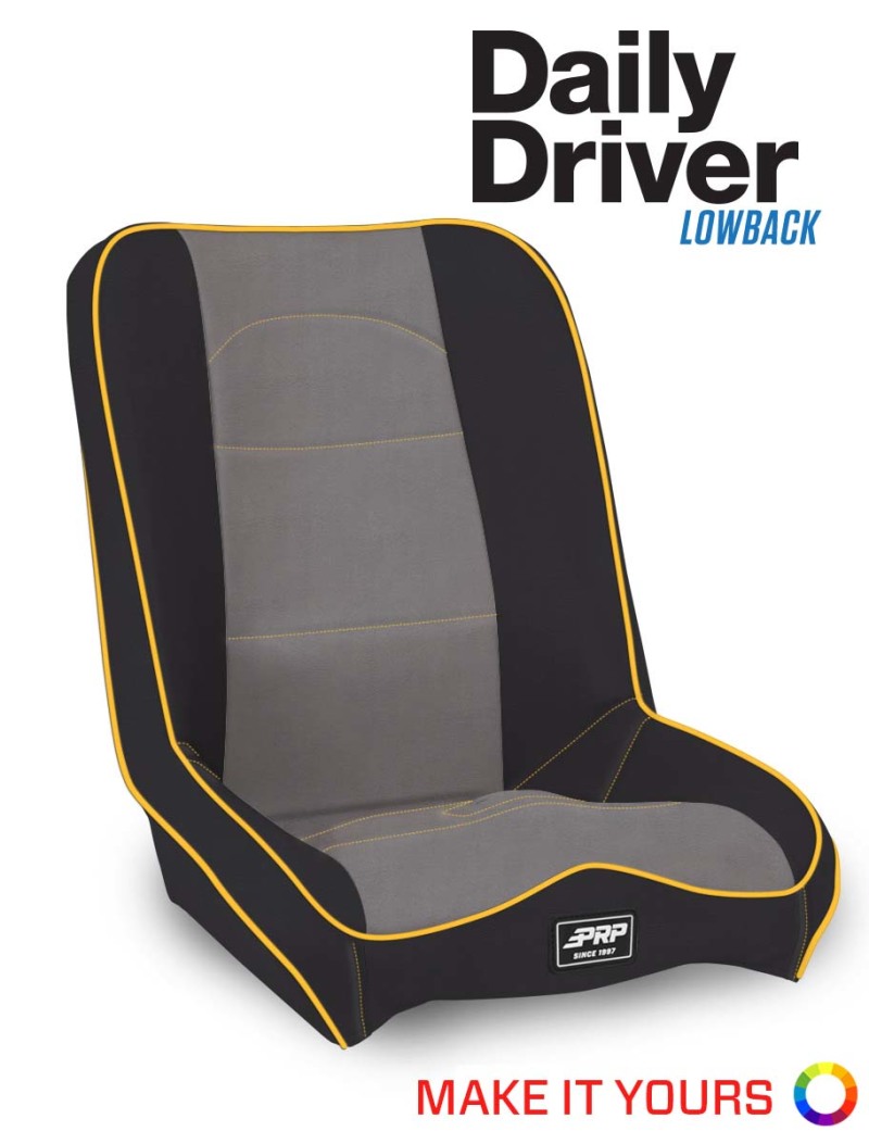 Ford Bronco Suspension Seat - PRP Seats - Daily Driver Low Back