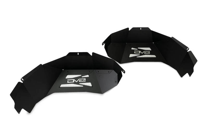 Ford Bronco Inner Fender Liners - Rear - DV8 Offroad - Satin Black - `21-`22