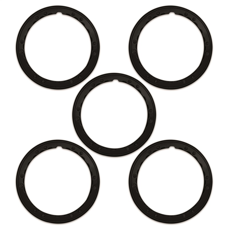 Ford Bronco Bead Lock Rings - Ford Racing - Gloss Black- Set of 5