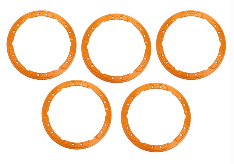 Ford Bronco Bead Lock Rings - Ford Racing - Orange - Set of 5