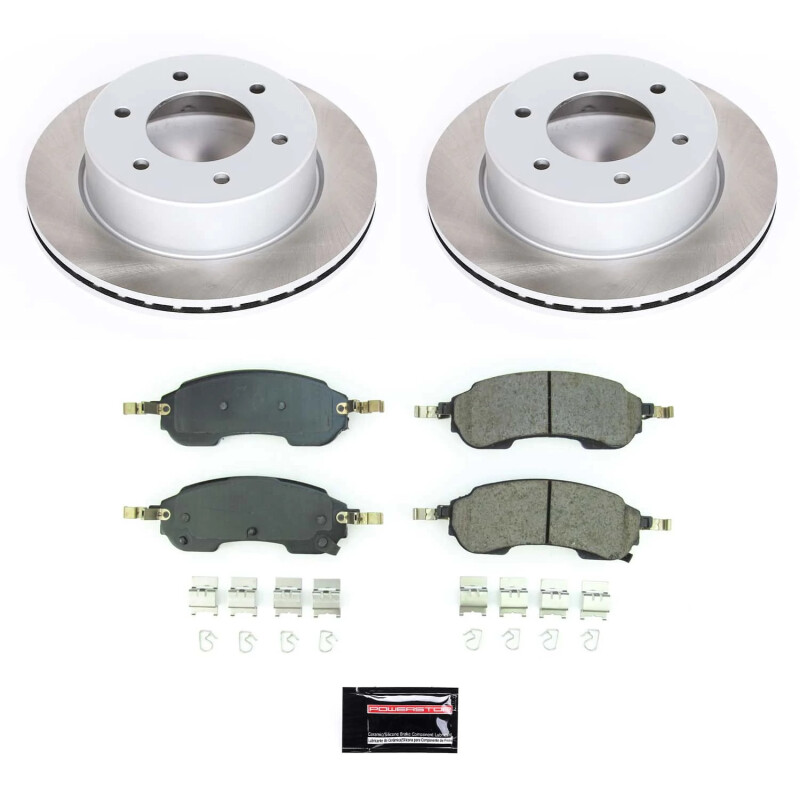 Ford Bronco Semi-Coated Rotor Kits - Powerstop