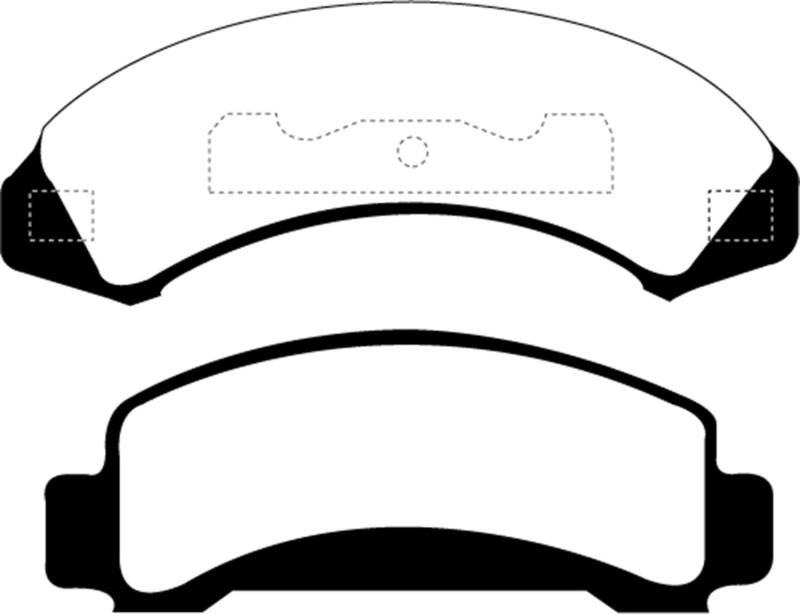 Ford Bronco Ultimax2 Brake Pad Sets - EBC